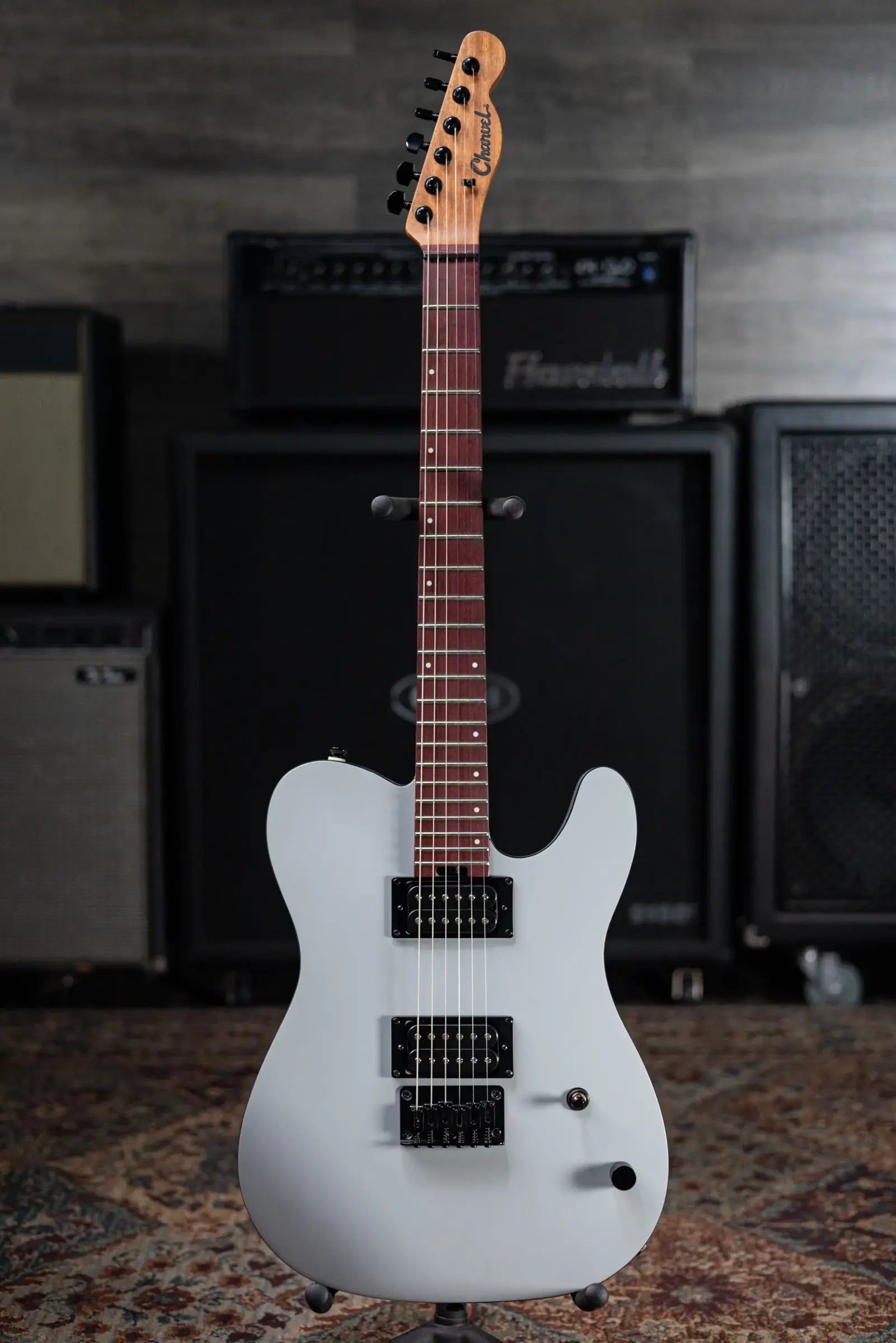 Charvel Standard Series Style 2 SD2 HH HT Electric Guitar - Satin Gray