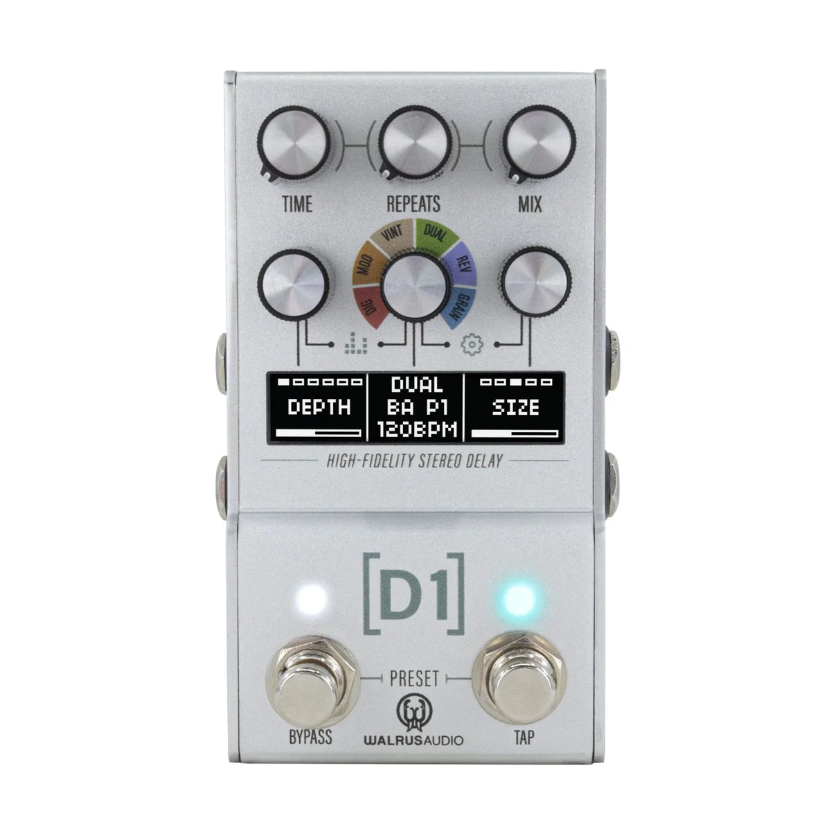 Walrus Audio Mako Series D1 High-Fidelity Delay MkII Effect Pedal