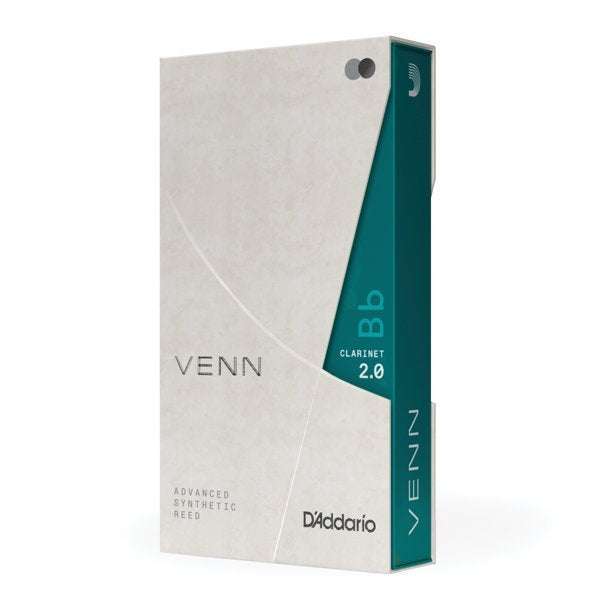 D'Addario Venn Synthetic Bb Clarinet Reed  G2 Strength 2.0