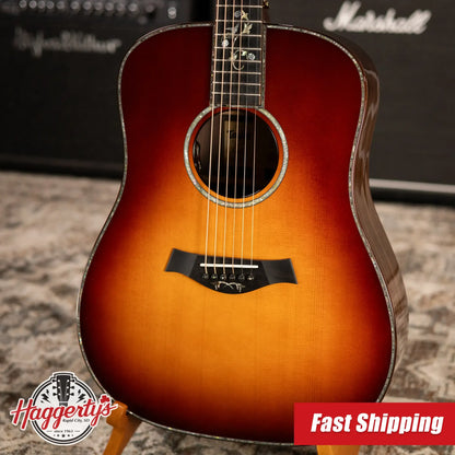 Taylor One-of-a-Kind Legacy 910e Special Edition Short-Scale Dreadnought Acoustic/Electric Guitar - Heritage Sunburst with Hardshell Case