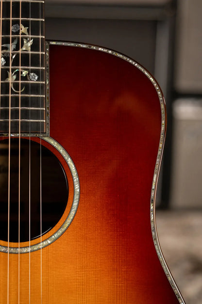 Taylor One-of-a-Kind Legacy 910e Special Edition Short-Scale Dreadnought Acoustic/Electric Guitar - Heritage Sunburst with Hardshell Case