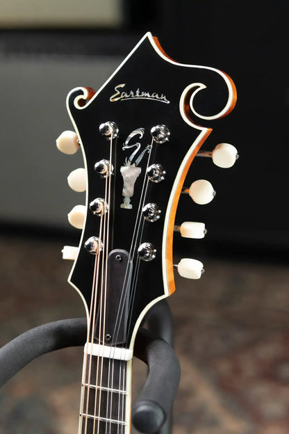 Eastman MD815PGE-HB F-Style Acoustic/Electric Mandolin - Honeyburst with Hardshell Case