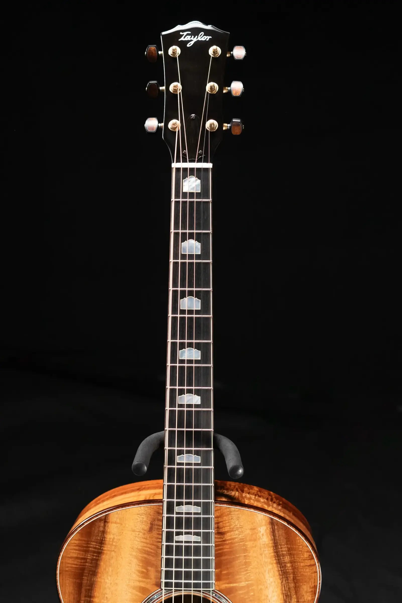 Taylor Custom Gold Label K24e Super Auditorium Acoustic/Electric Guitar - Master Koa with Hardshell Case and Matching Circa 74 Amplifier