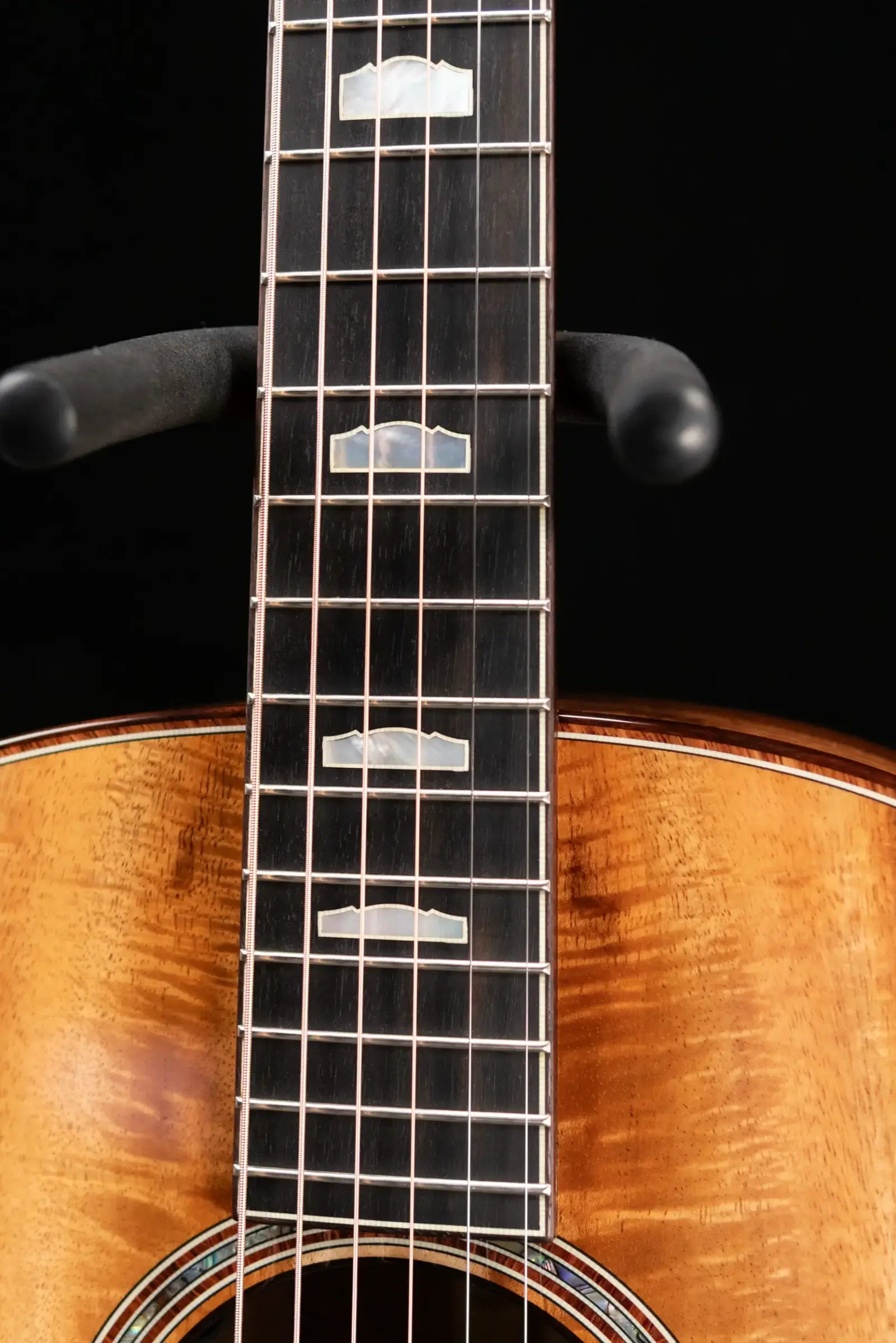 Taylor Custom Gold Label K24e Super Auditorium Acoustic/Electric Guitar - Master Koa with Hardshell Case and Matching Circa 74 Amplifier