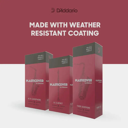 D'Addario Plasticover Tenor Saxophone Reeds 2.5 5-Pack