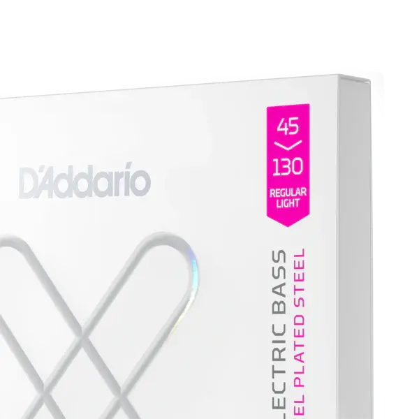 D'Addario XS 45-130 Regular Light 5-String Super Long Scale Coated Nickel Bass Strings