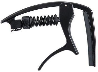 D'addario Tri -Action Capo Black