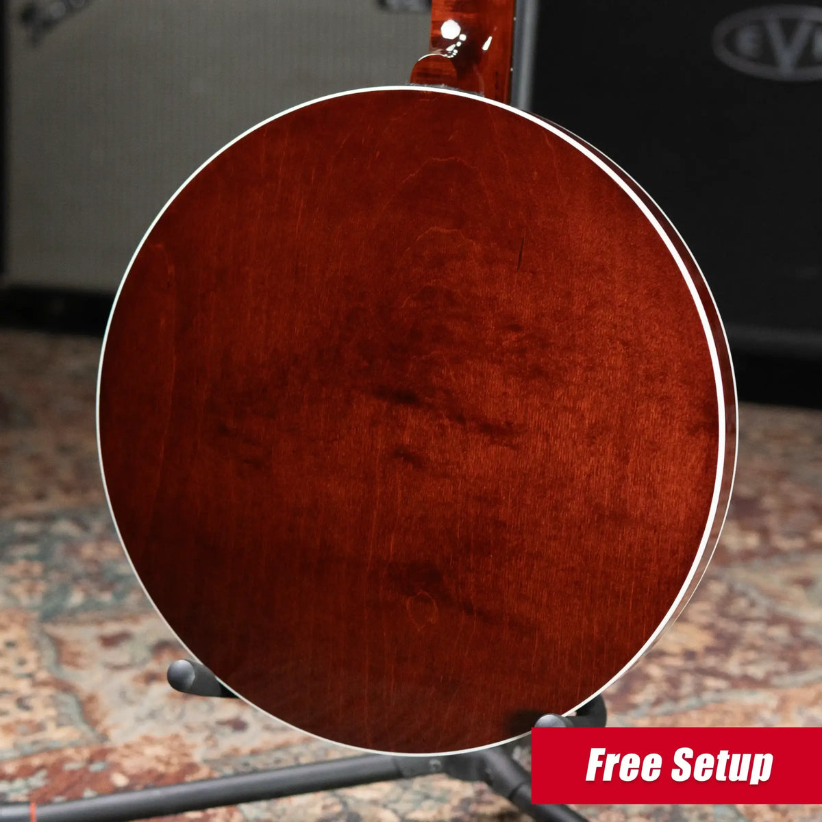 Deering Eagle II 5-String Banjo with Hardshell Case
