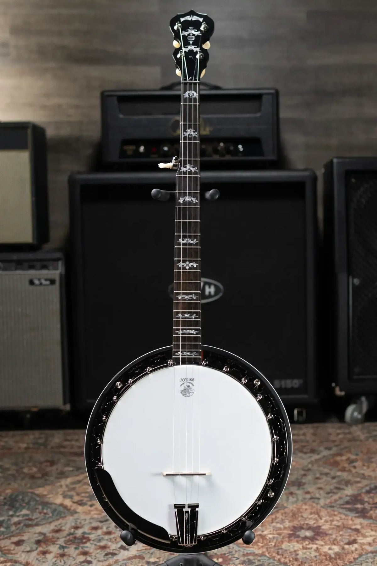 Deering Eagle II 5-String Banjo with Hardshell Case