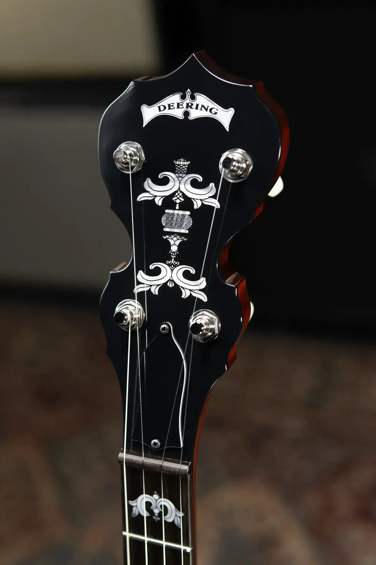 Deering Eagle II 5-String Banjo with Hardshell Case