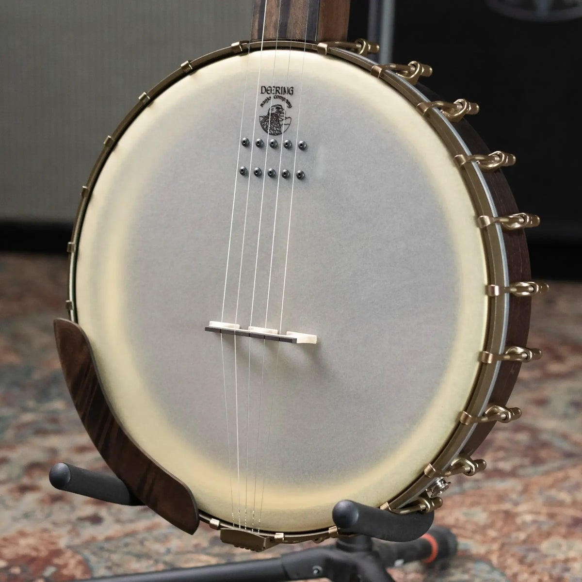 Deering Vega Vintage Star 5-String Banjo with Kavanjo Pickup and Hardshell Case