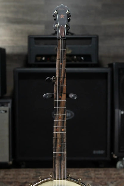 Deering Vega Vintage Star 5-String Banjo with Kavanjo Pickup and Hardshell Case