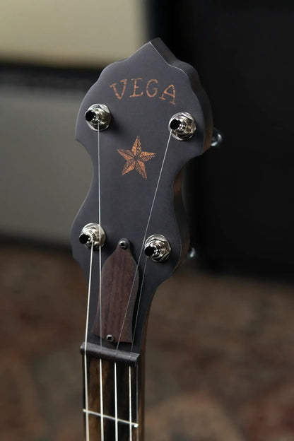 Deering Vega Vintage Star 5-String Banjo with Kavanjo Pickup and Hardshell Case