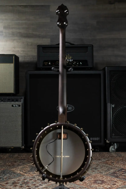 Deering Vega Vintage Star 5-String Banjo with Kavanjo Pickup and Hardshell Case
