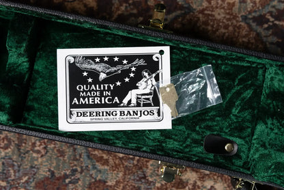 Deering Vega Vintage Star 5-String Banjo with Kavanjo Pickup and Hardshell Case