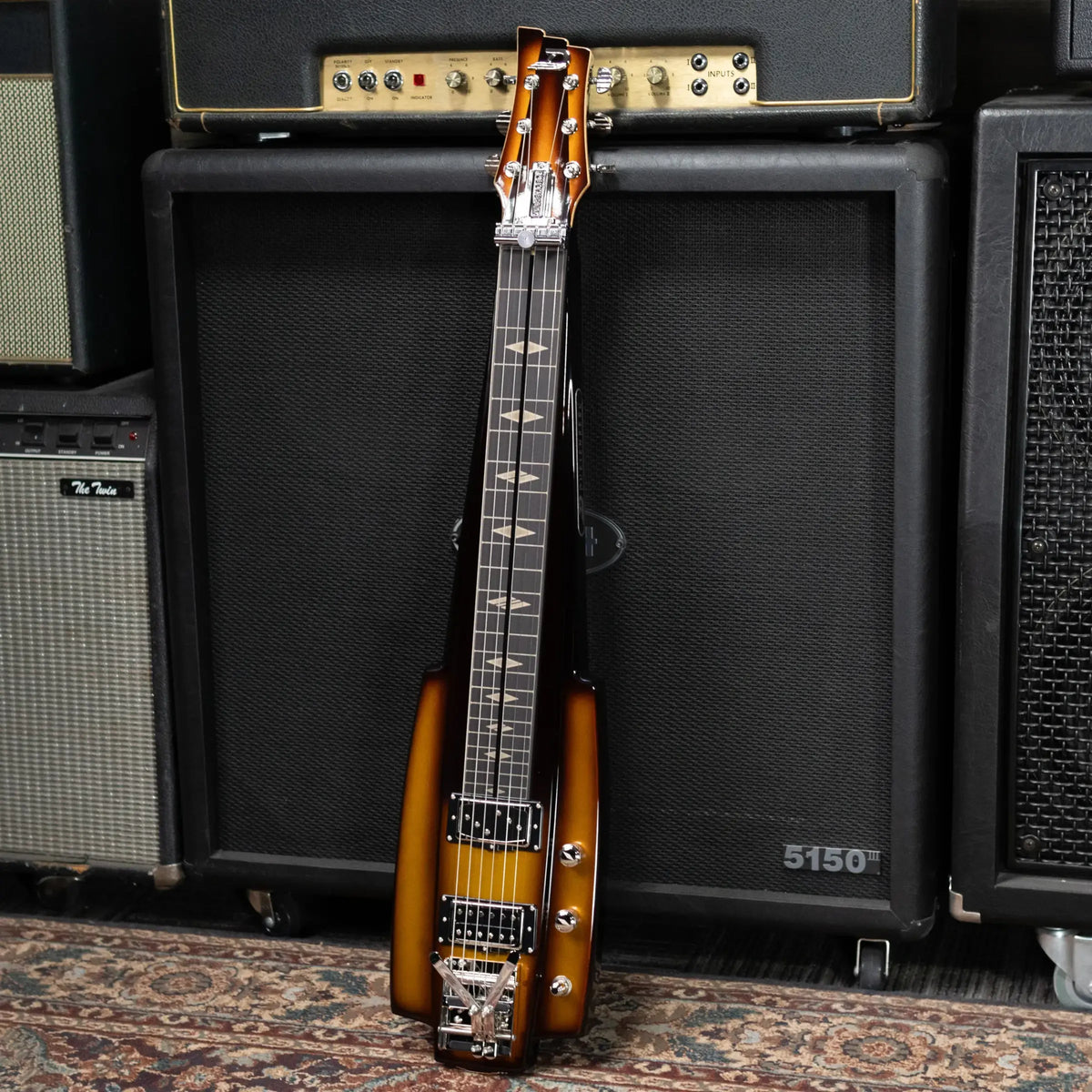 Duesenberg Fairytale Lap Steel - Gold Burst with Hardshell Case