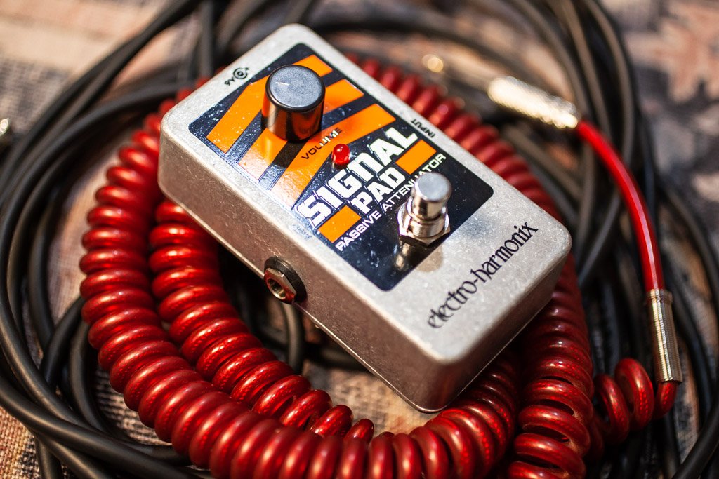 ELECTRO HARMONIX SIGNAL PAD PASSIVE ATTENUATOR HAGGERTYS 03