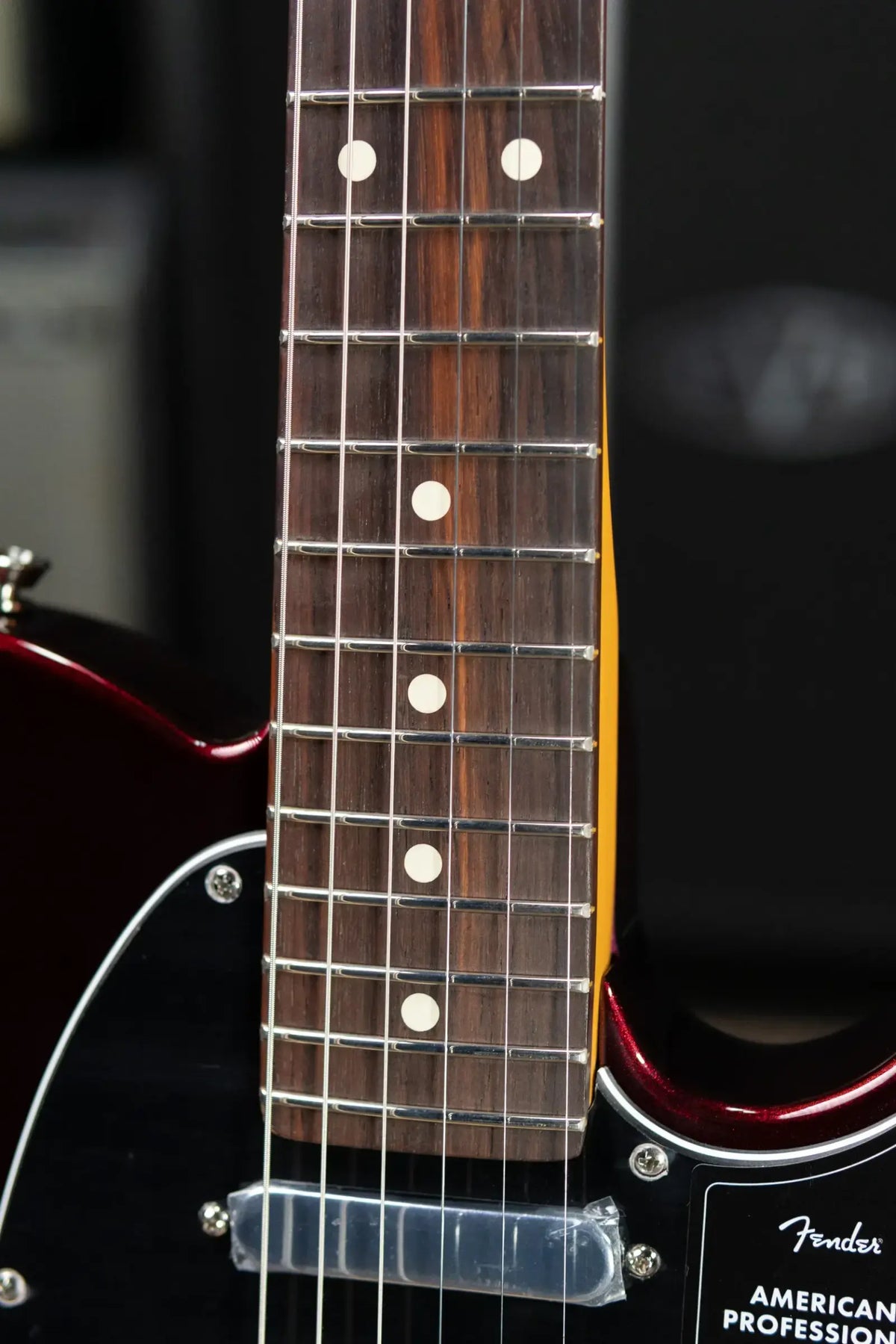 Fender American Professional Hotshot Telecaster Electric Guitar - Oxblood with Hardshell Case