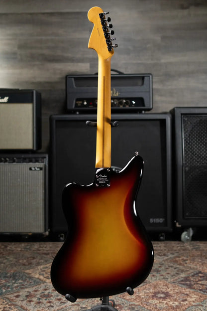 Fender American Professional Jaguar Electric Guitar - 3-Color Sunburst with Hardshell Case
