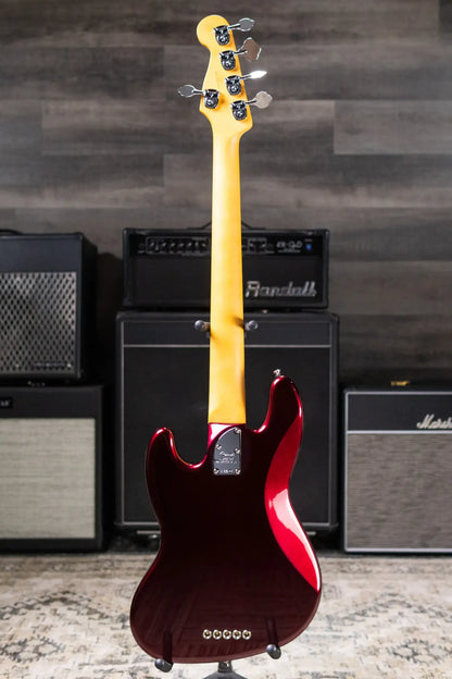 Fender American Professional Jazz Bass V - Oxblood with Hardshell Case