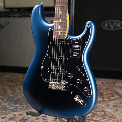Fender American Professional Stratocaster HSS Electric Guitar - Dark Night with Hardshell Case