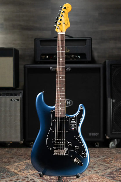Fender American Professional Stratocaster HSS Electric Guitar - Dark Night with Hardshell Case