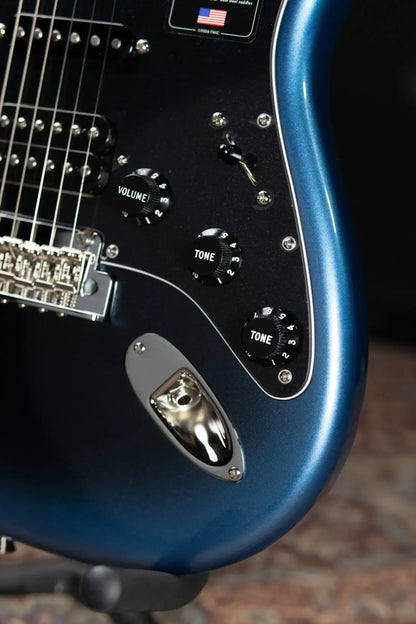 Fender American Professional Stratocaster HSS Electric Guitar - Dark Night with Hardshell Case