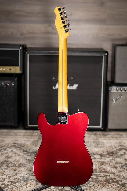 Fender American Professional Telecaster Electric Guitar - Oxblood with Hardshell Case
