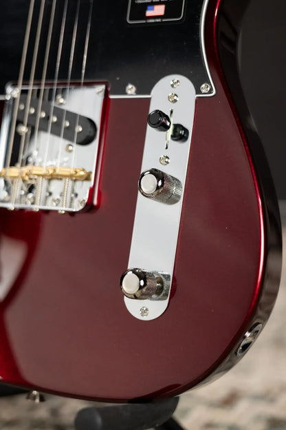 Fender American Professional Telecaster Electric Guitar - Oxblood with Hardshell Case