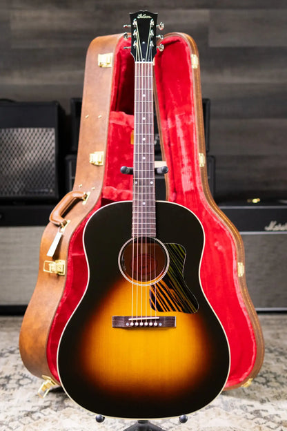 Gibson J-45 Original Acoustic/Electric Guitar - Vintage Sunburst with Hardshell Case