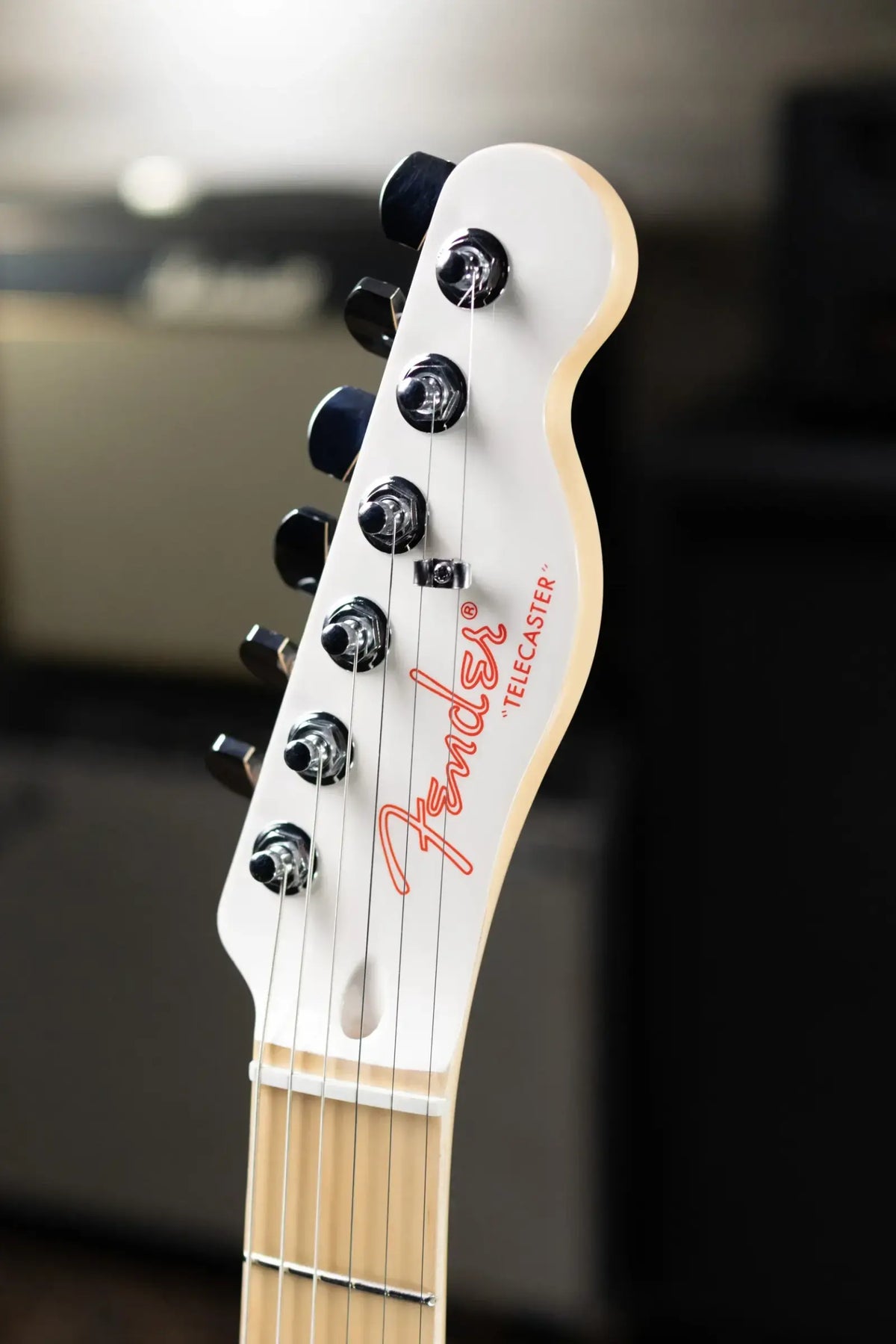 Fender John 5 Ghost Telecaster Electric Guitar - Arctic White