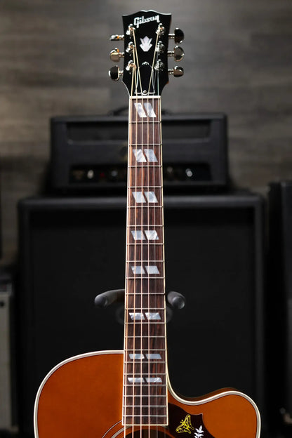 Gibson Hummingbird Standard EC Acoustic/Electric Guitar - Heritage Cherry Sunburst with Hardshell Case
