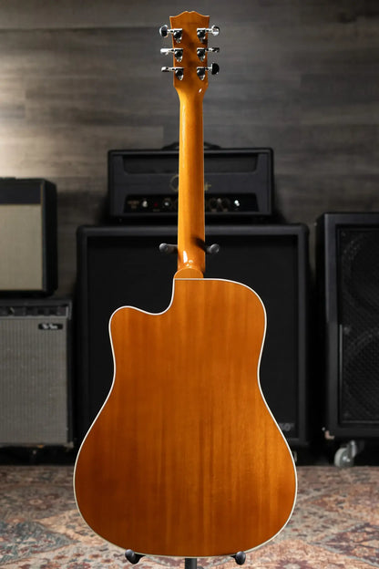 Gibson Hummingbird Standard EC Acoustic/Electric Guitar - Heritage Cherry Sunburst with Hardshell Case