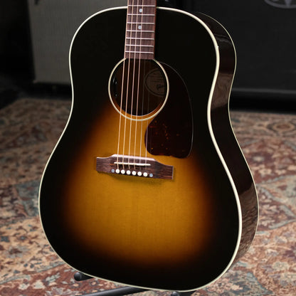 Gibson J-45 Standard Acoustic/Electric Guitar - Vintage Sunburst with Hardshell Case