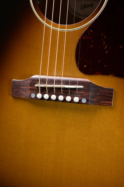 Gibson J-45 Standard Acoustic/Electric Guitar - Vintage Sunburst with Hardshell Case