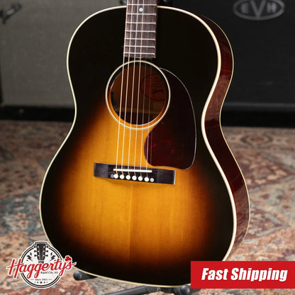 Gibson LG-2 50s Original Acoustic/Electric Guitar - Vintage Sunburst with Hardshell Case