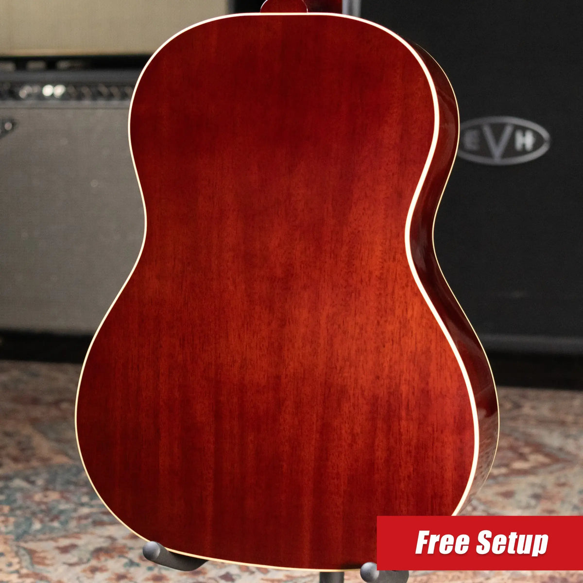 Gibson LG-2 50s Original Acoustic/Electric Guitar - Vintage Sunburst with Hardshell Case