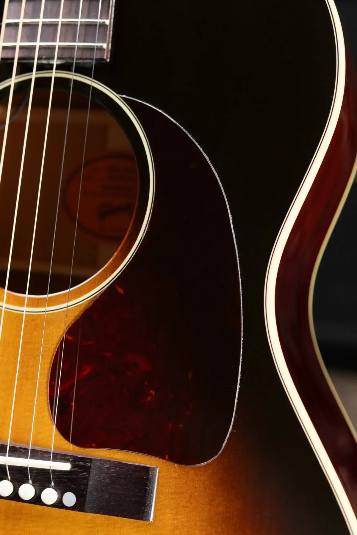 Gibson LG-2 50s Original Acoustic/Electric Guitar - Vintage Sunburst with Hardshell Case