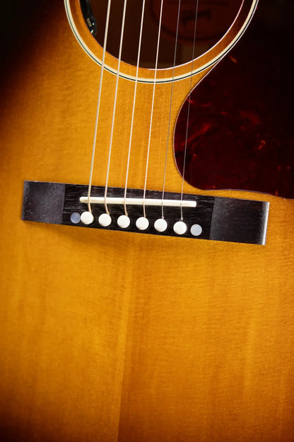 Gibson LG-2 50s Original Acoustic/Electric Guitar - Vintage Sunburst with Hardshell Case