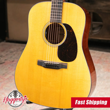 Martin D-12E Retro Dreadnought Acoustic/Electric Guitar - Spruce/Sapele with Gig Bag - Demo