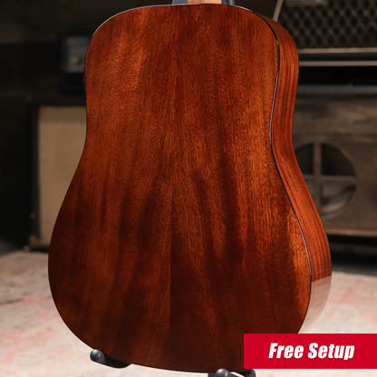 Martin D-12E Retro Dreadnought Acoustic/Electric Guitar - Spruce/Sapele with Gig Bag - Demo