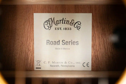 Martin D-12E Retro Dreadnought Acoustic/Electric Guitar - Spruce/Sapele with Gig Bag - Demo