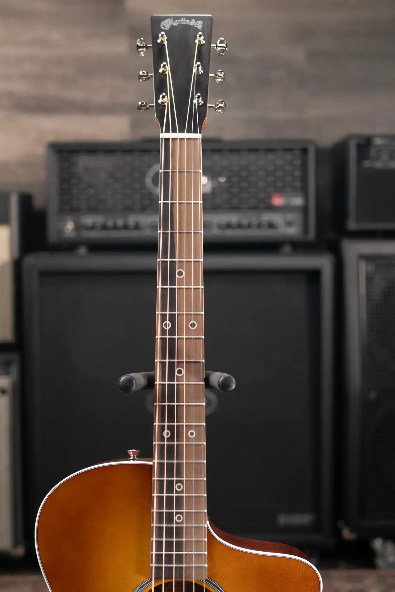Martin SC-13E Modern Acoustic/Electric Guitar - Mezcal Burst/Koa with Gig Bag