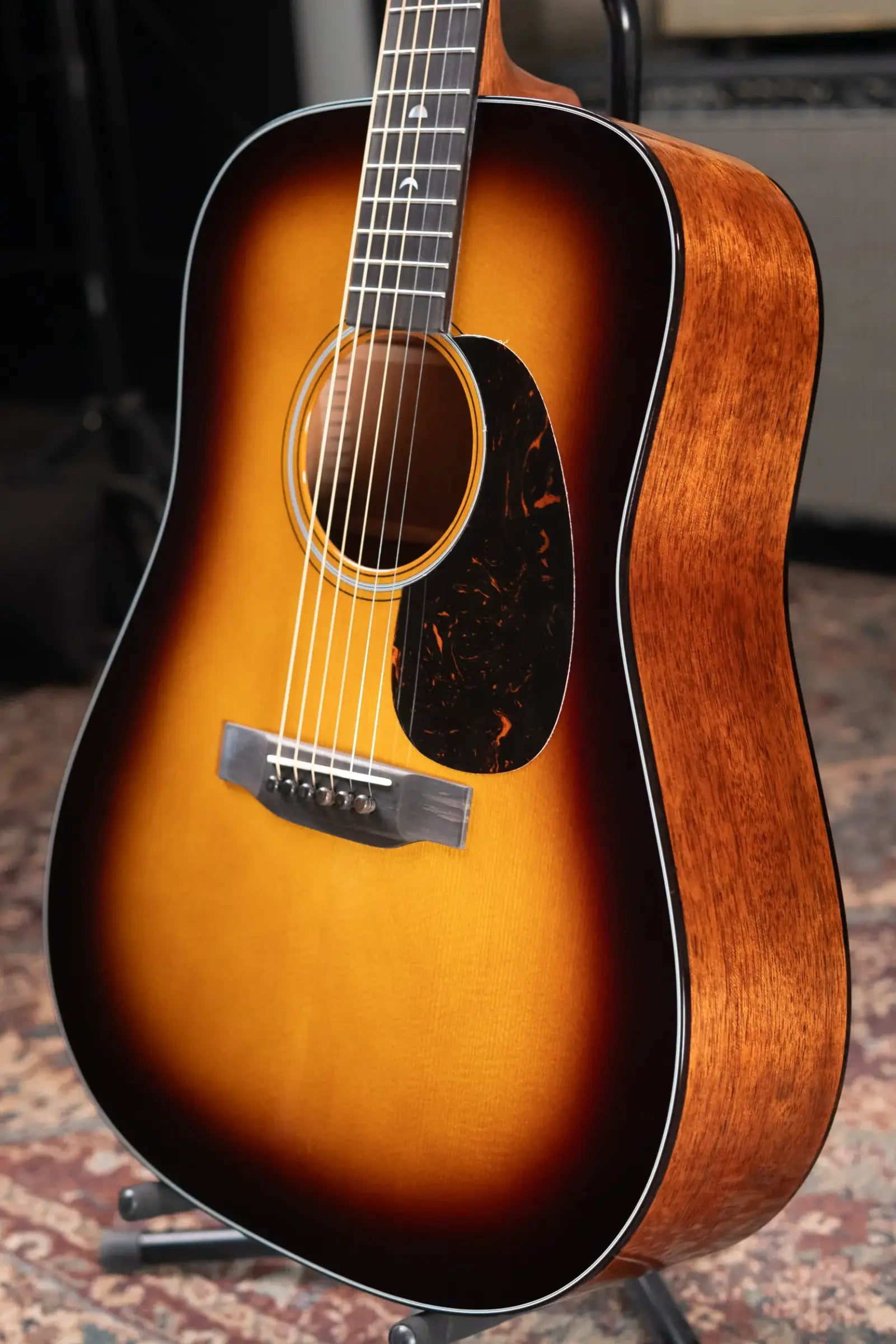 Martin D-18 Molly Tuttle Signature Dreadnought Acoustic Guitar - Vintage Sunburst with Hardshell Case