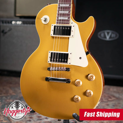 Epiphone Les Paul Standard 50s Electric Guitar - Goldtop - Demo