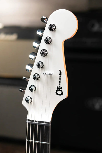 Charvel Pro-Mod Plus Limited Edition DK24-7 HH 2PT EB 7-String Electric Guitar - Celestial Silk with Gig Bag - Demo