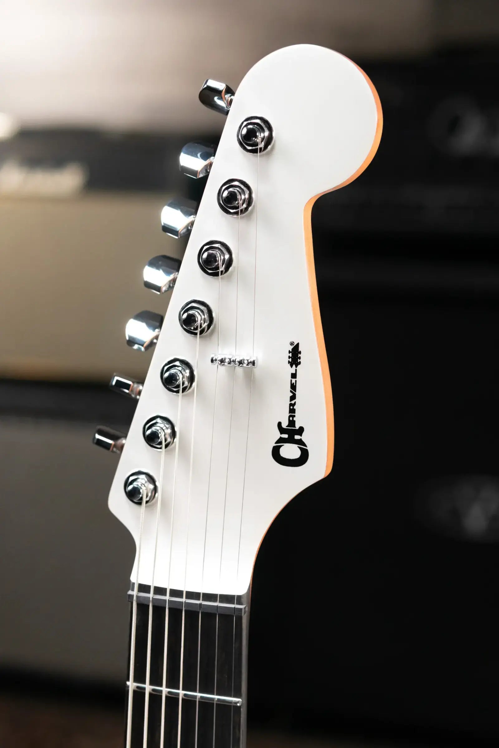 Charvel Pro-Mod Plus Limited Edition DK24-7 HH 2PT EB 7-String Electric Guitar - Celestial Silk with Gig Bag