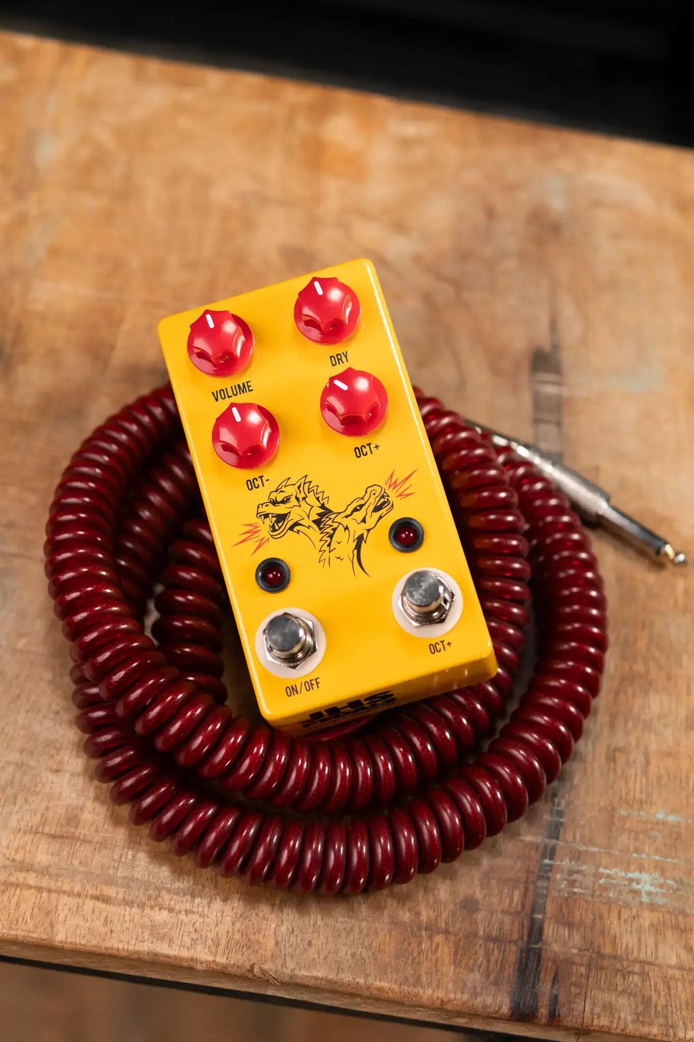JHS Double Dragon Lo-Fi Octave Device Pedal