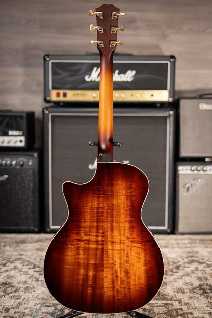 Taylor Next Generation K24ce Grand Auditorium Acoustic/Electric Guitar - Shaded Edgeburst with Hardshell Case