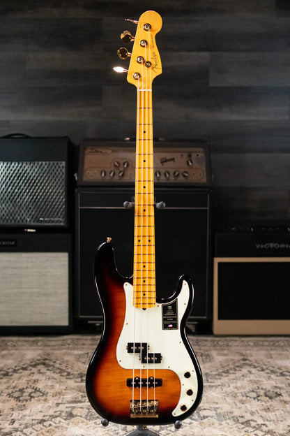 Fender 75th Anniversary American Professional PJ Bass - 2-Color Sunburst with Hardshell Case